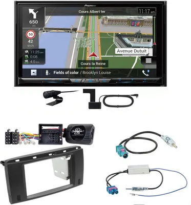 Produktbild von Pioneer AVIC-Z930DAB USB DAB+ MP3 Navigation CD Einbauset für Mercedes R W251