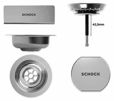 Produktbild von Schock Sichtteile chrom 400073CHR