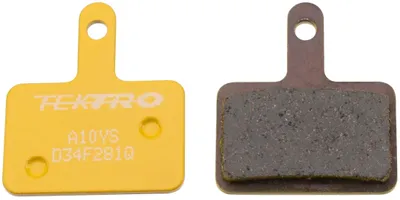 Produktbild von Tektro A10ys Scheibenbremsbeläge Gelb  Gelb One Size