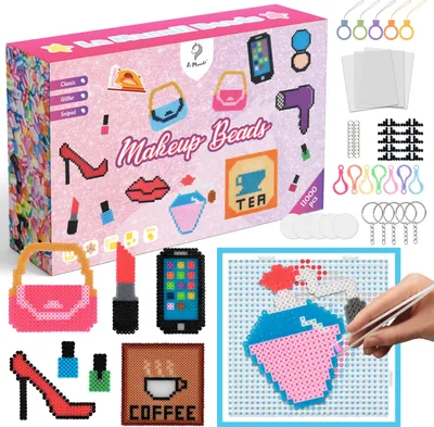 Produktbild von La Manuli Bügelperlen-Schminktisch-Set [LA.27]