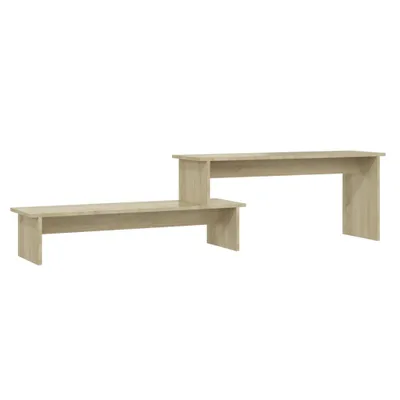 Image de Meuble TV Chêne sonoma 180x30x43 cm Aggloméré