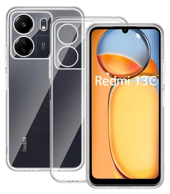 Immagine prodotto di Per Xiaomi Redmi 13C Custodia protettiva in silicone trasparente per cellulare Custodia sottile in TPU Nuova