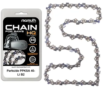 Produktbild von Sägekette 40cm 1,1mm 3/8" 56TG für Parkside PPKSA 40-Li B2