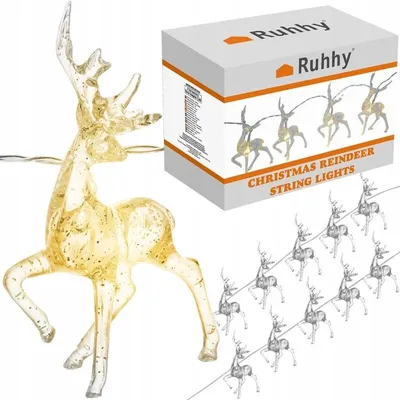 Produktbild von Ruhhy 24955 Lichterkette Sobi, 10 LED, warmweiß