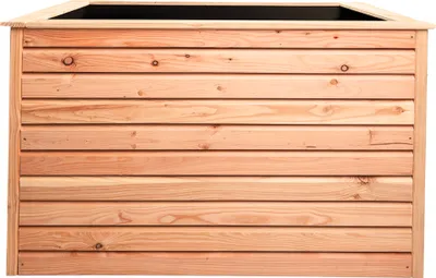 Produktbild von Hochbeet aus Lärche Rhombus L, ca. 120 x 80 x 73 cm , 700 Liter Fassungsvermögen für Garten, Terrasse und Balkon, Naturbelassen