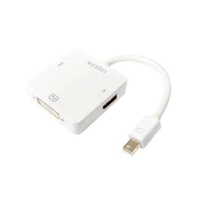 Zdjęcie produktu dla LogiLink CV0045A, 0,15 m, 1080p, Biały, 12 bit, RoHS, CE, 50 g