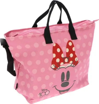 Immagine prodotto di Borsa a tracolla Minnie Mouse - Borsa grande in cotone 32x34 cm