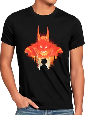 Produktbild von style3 All Might Power Herren T-Shirt superhero japan acade mia manga