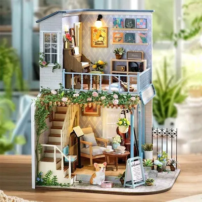 Produktbild von Habarri Miniatur-Haus Symfonia Klänge DIY Bausatz