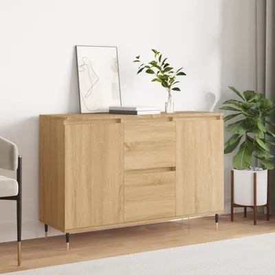 Zdjęcie produktu dla Maison Exclusive – kredens Sonoma-dąb 101,5x35x70 cm materiał drewnopochodny