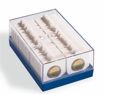 Obrázek produktu pro Plastový box na 100 ks Holderu - Rámečku - LEUCHTTURM. (č.100)