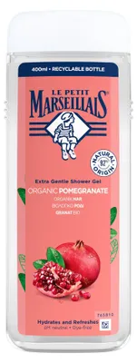 Produktbild von Le Petit Marseillais Mittelmeer-Granatapfel-Duschgel BIO 400ml
