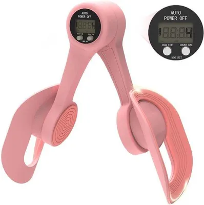 Imagen del producto de Entrenador de muslos ajustable en 360° con pantalla LED – Banda de resistencia de 20 libras – para entrenamiento de caderas, piernas y brazos – para uso doméstico, ideal para mujeres