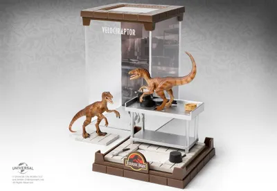 Zdjęcie produktu dla Jurassic Park Velociraptors Stworzenie Diorama Statua 18 cm