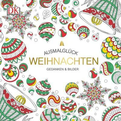 Produktbild von Ausmalglück Weihnachten