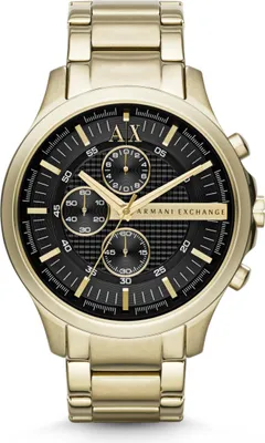 Produktbild von Armani Exchange AX2137 HAMPTON Uhr Herrenuhr Chrono Datum gold