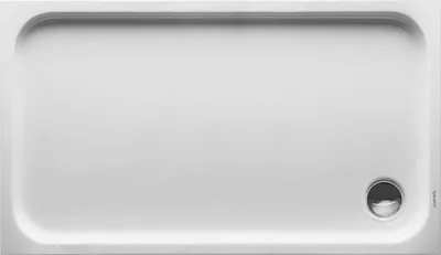 Produktbild von Duravit Rechteck-Duschwanne D-Code 130x75x8,5cm, weiß