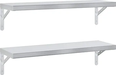 Zdjęcie produktu dla VidaXL 3214507, Stal nierdzewna, Srebrny, 50 kg, 235 mm, 25 mm, 155 mm