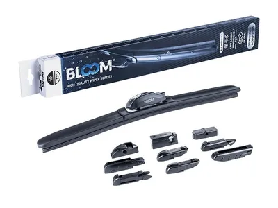 Produktbild von BLOOM Wischerblatt M10 330 mm / 13" rahmenlos, 10 Adapter