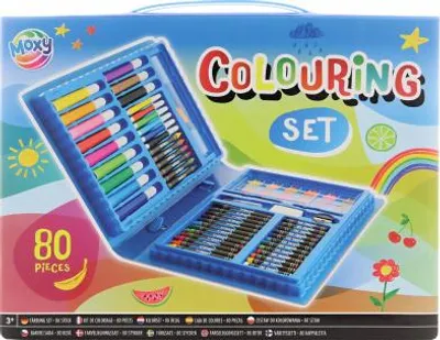 Immagine prodotto di Scatola con materiale per la pittura 80 pezzi