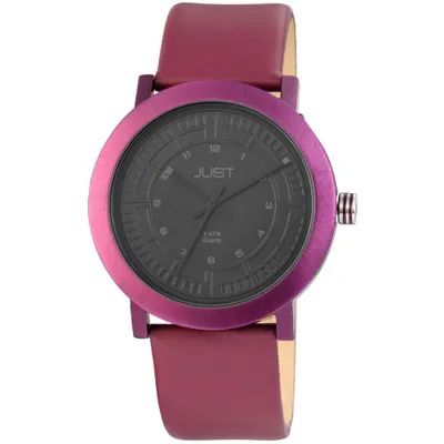 Produktbild von Just 48-S9627 Analog Uniuhr mit Echtlederband -49,95€