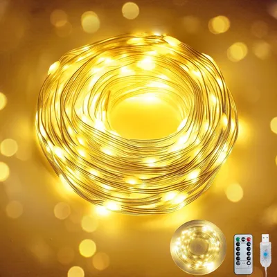 Zdjęcie produktu dla Clearhill Łańcuch świetlny 100 diod LED 10m z pilotem