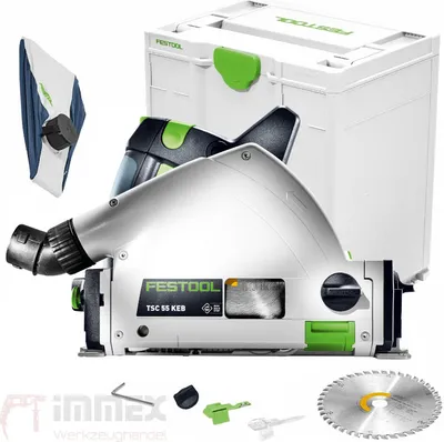 Produktbild von Festool TSC 55 KEB-Basic, Holz, Weiß, 16 cm, 5200 RPM, 2650 RPM, 4,3 cm