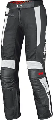 Zdjęcie produktu dla Skórzane spodnie motocyklowe Held Takano II, czarny/biały, 98