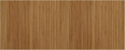 Produktbild von vidaXL Teppich Rechteckig Braun 80x200 cm Bambus