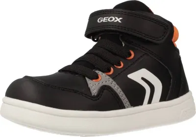 Produktbild von GEOX Kinderschuhe Modell DJROCK für Jungen und Mädchen in Schwarz, atmungsaktiv