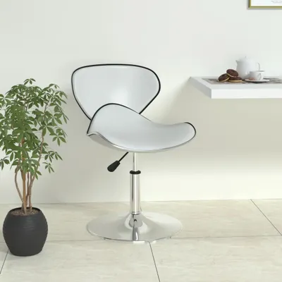 Produktbild von Möbel Barhocker Weiß Kunstleder - Barhocker &22492