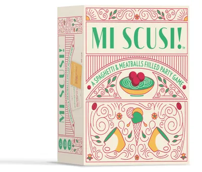 Obrázek produktu pro Mi Scusi: Zábavná italská karetní hra pro rodiny, od 17 let