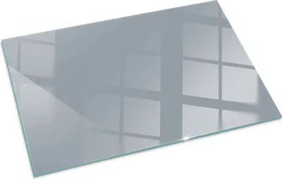 Produktbild von Farbe Grau – Glasbodenplatte für – Kaminofen – Kaminplatte Glas – Schutzglas – Funkenschutzplatte –Glasbodenplatte Feuerfeste – Hitzeschutzplatte – Bodenschutz aus Glas – 100x70 cm