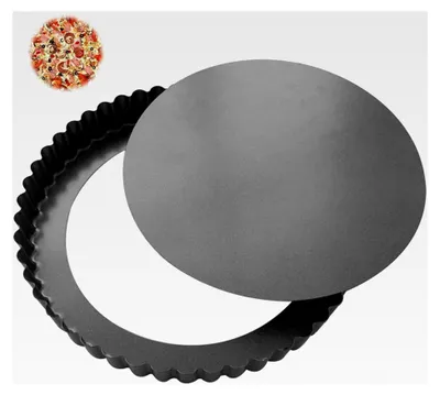 Produktbild von Tarteform 26 cm mit Hebeboden - Quicheform für Kuchen und Pizza