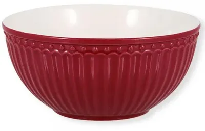 Produktbild von Greengate Schale Müslischale Alice Clared Red (14cm)
