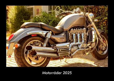 Produktbild von Motorräder 2025 Fotokalender DIN A3