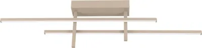 Productafbeelding van Design plafondlamp Trepiliano zand bruin