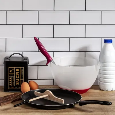 Image de Crepiere Induction Noire 26cm