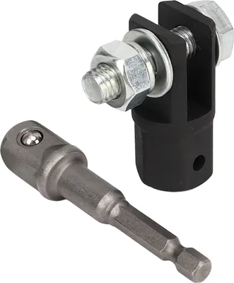 Image de adaptateur de ciseaux de voiture 1/2 pouce - Adaptateur de perçage de prise de ciseaux pour ciseaux à anneau ou à double trou