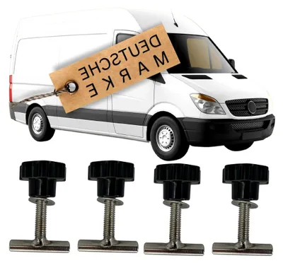 Produktbild von Schraubenset für Mercedes Benz Vito V-Klasse W447 und Viano W639 zur Montage von Bodenschienen und Ladungssicherung