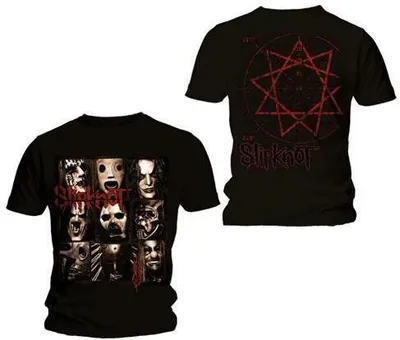 Produktbild von Slipknot T-Shirt Mezzotint Decay M Schwarz