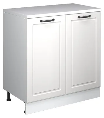 Obrázek produktu pro Skříň do podkroví Vicco Rion Bílý venkovský dům 80 x 81.6 cm bez šikminy se 2 dveřmi, Model 60883