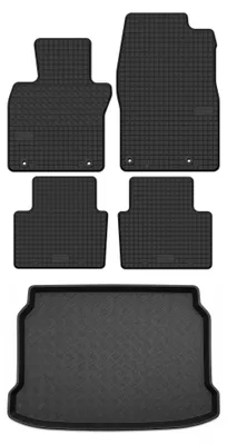 Immagine prodotto di Tappetini gomma SolidTread + bagagliaio per Mazda 3 IV 2019- hatchback 5 pezzi