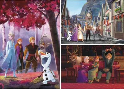 Image de Clementoni Puzzle Disney Frozen 2 3X48 pièces