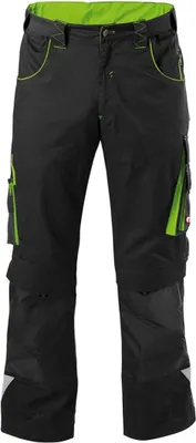 Produktbild von FORTIS H-Bundhose 24, schw./limegreen, Gr. 34