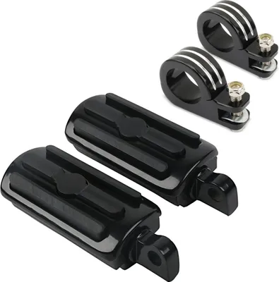 Zdjęcie produktu dla Podnóżki pod kierownicę motocykla + wspornik 38 mm zestaw HC4