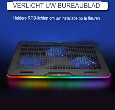 Laptop Kühlpad - Laptopkühler - Laptop Kühler 17 Zoll