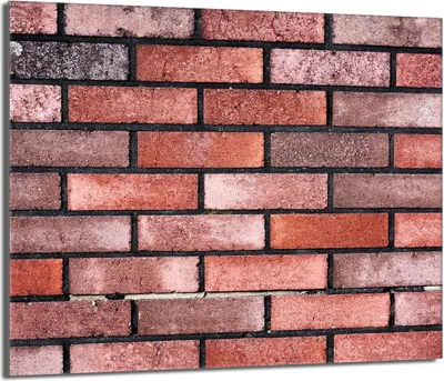 Immagine prodotto di Piastra di copertura del piano cottura 60x52 Coperchio del piano cottura in Vetroceramica Paraspruzzi Piastra di vetro Tagliere decorativo, rosso mattone