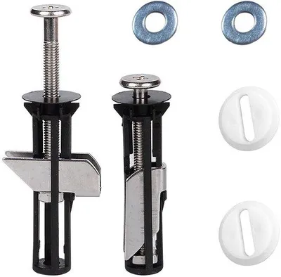 Produktbild von Toilettenschrauben-Set, 2-teilig, universell