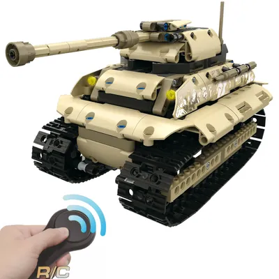 Produktbild von RC Panzer Bausteine - 497 Klemmbausteine -   2605
